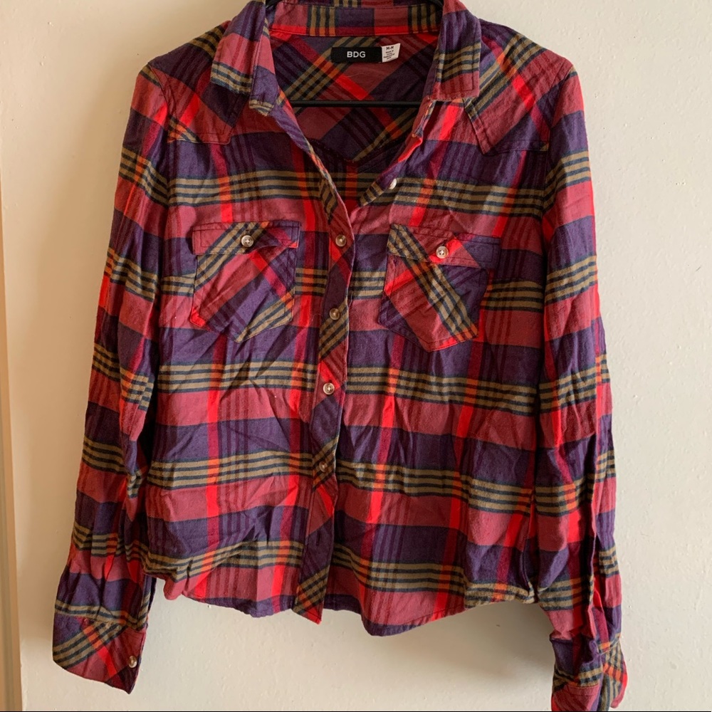 BDG plaid shirt